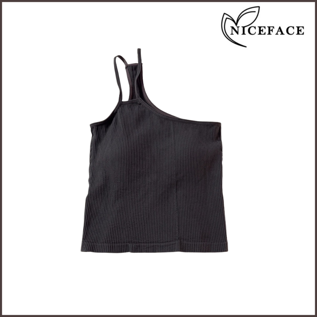 NICEFACE - Bra bh tanktop crop top 2 tali samping pakaian dalam wanita cewek korea tank top cup