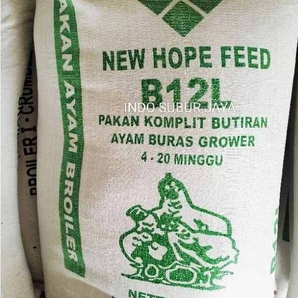 [50 KG] B12L Pakan Pur Ayam Pedaging New Hope