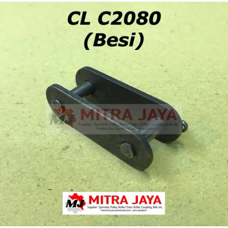 CL C 2080 CONNECTING LINK C2080 DOUBLE PITCH CHAIN SAMBUNGAN RANTAI