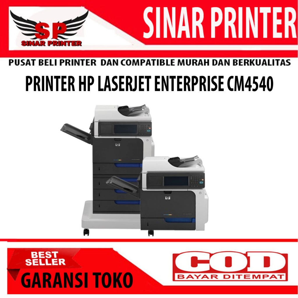 Fotocopy Hp Color LaserJet enterprise CM4540
