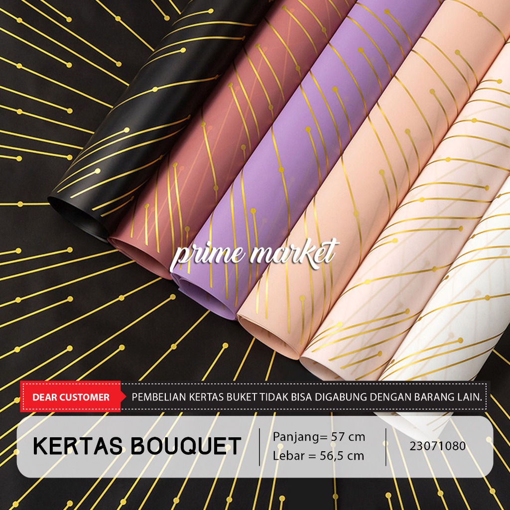 

Kertas Buket Bunga Kertas Cellophane Buket Kertas Bucket Kertas Wrapping Buket Transparan (23071080)