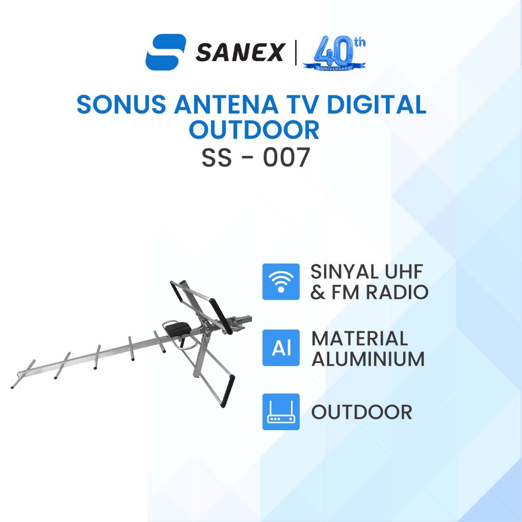 SONUS Antena TV Digital Outdoor SS-007