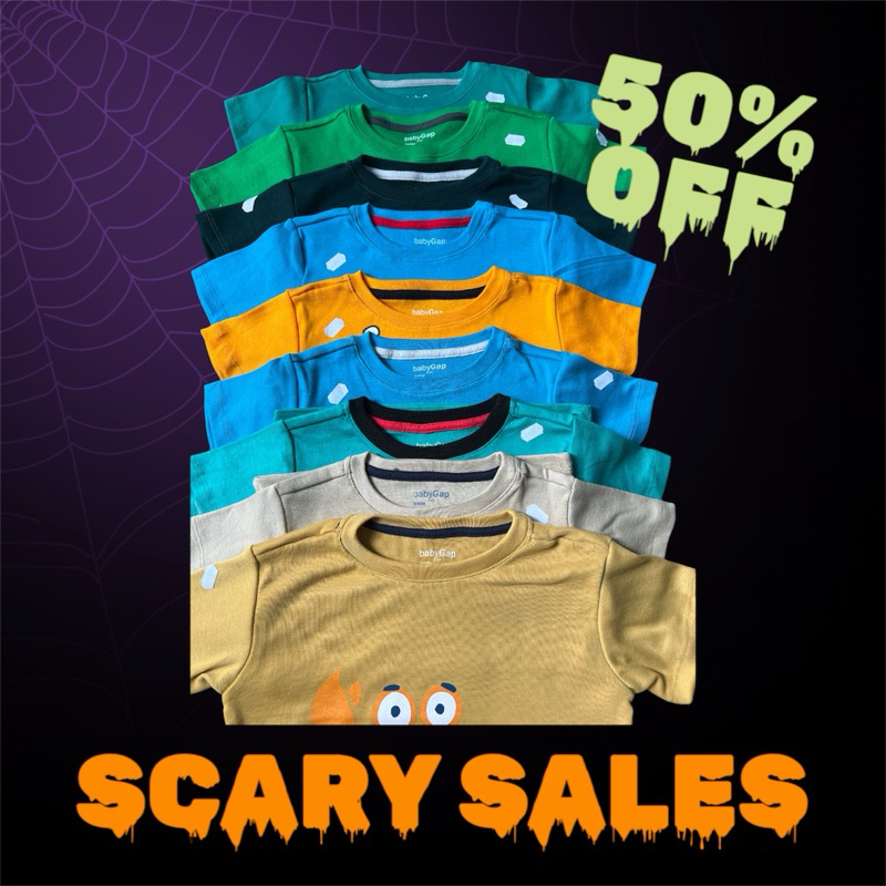 BRAND BabyGap/baju anak/kaos/polo/fashion anak/laki laki/sisa export/dinosaurus/bayi