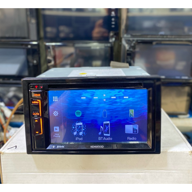 head unit Kenwood DDX418BT Original Honda Brio