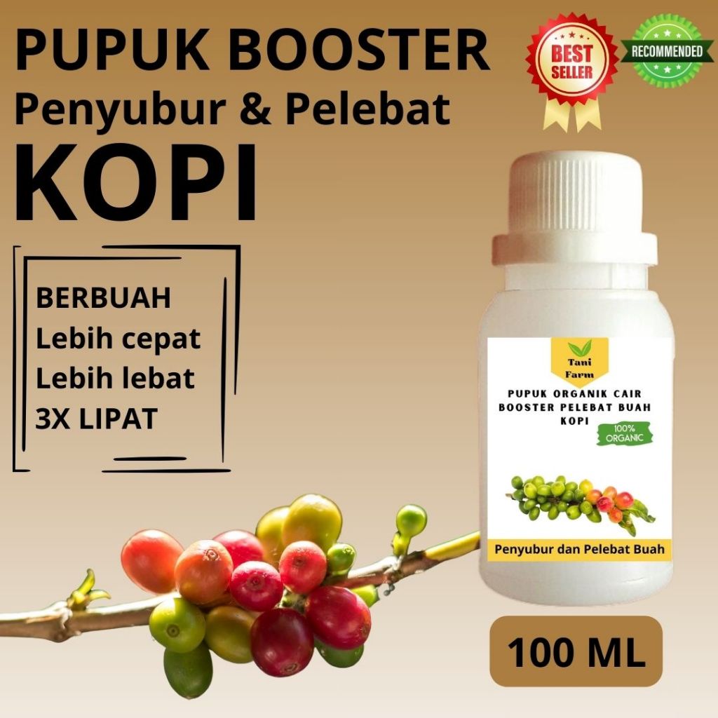 RTF Pupuk Organik Cair / Pupuk Kopi / Pupuk Pelebat Kopi / Pupuk Booster Kopi