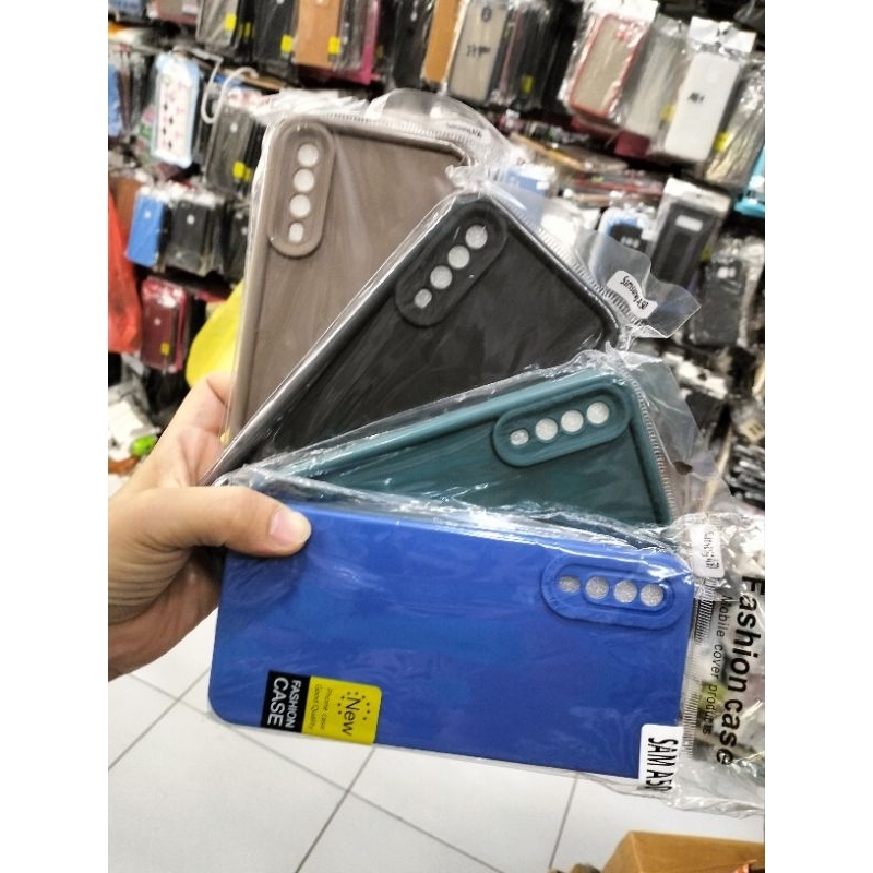 Samsung A10 A50 A50s A30s A20S A70 Silikon Soft Case Slim Matte Doff Warna Candy Tipis