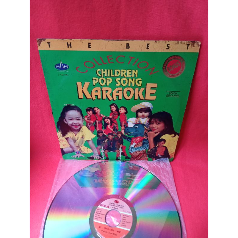 Laserdisc The Best Collection Children Pop Song Karaoke - Original Music & Vocal