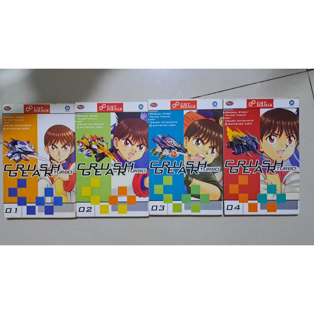 Komik Crush Gear Turbo No 1 - 4 Tamat