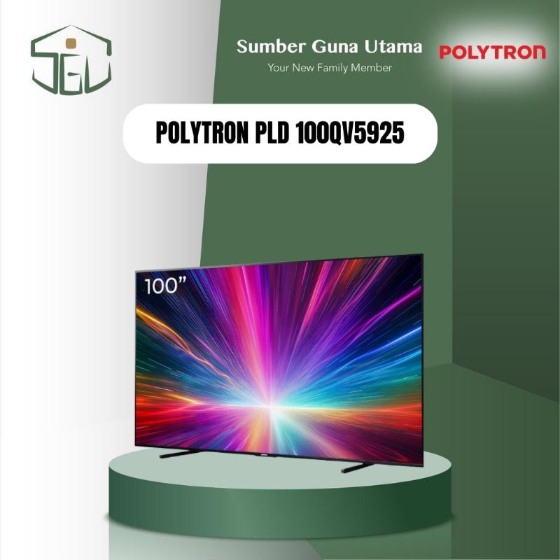 Polytron 100QV5925 EQLED UHD 4K Smart Tv 100inch PLD 100QV5925