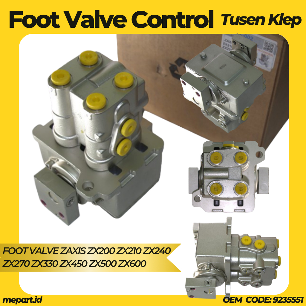 TUSEN KLEP FOOT VALVE ZAXIS ZX200 ZX210 ZX240 ZX270 ZX330 ZX450 ZX500 ZX600 MCQUEEN OEM 9235551