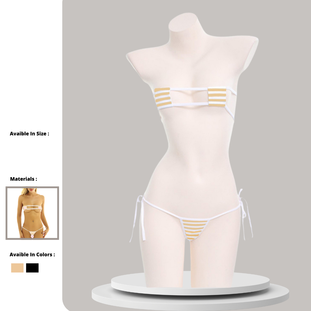 Set Bikini G String Dan Bra Micro Tangga / Baju Renang Wanita SG048
