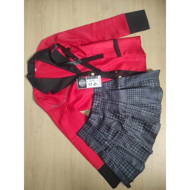 Kostum Cosplay Kakegurui Jabami Yumeko Fullset