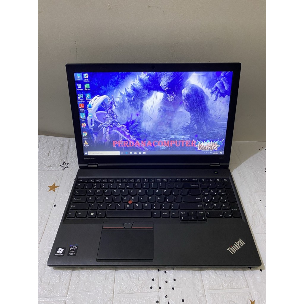 Laptop Lenovo Thinkpad W540 Core i7 Gen4 Ram SSD + HDD VGA 2GB
