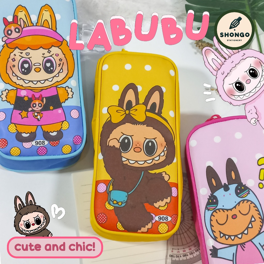 

Pencil Case Lucu Zipper | Tempat Pensil Labubu Besar Multifungsi untuk Sekolah dan Kantor | H-908