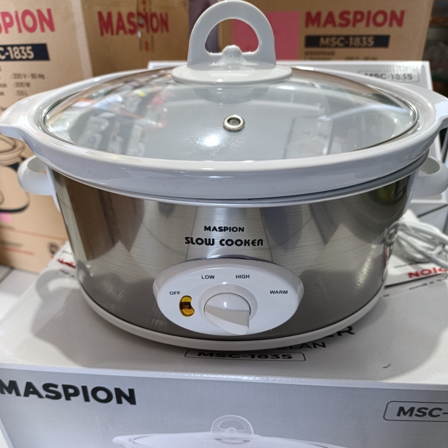 Maspion Slow Cooker MSC-1850 (5 L) / Slow Cooker Maspion 1850