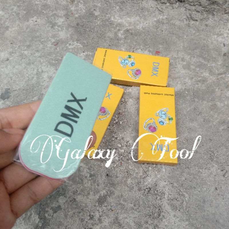 Pengkilap Batu Akik DMX Magic Shining Pad / Spartax pad untuk poles batu permata alat poles batu aki