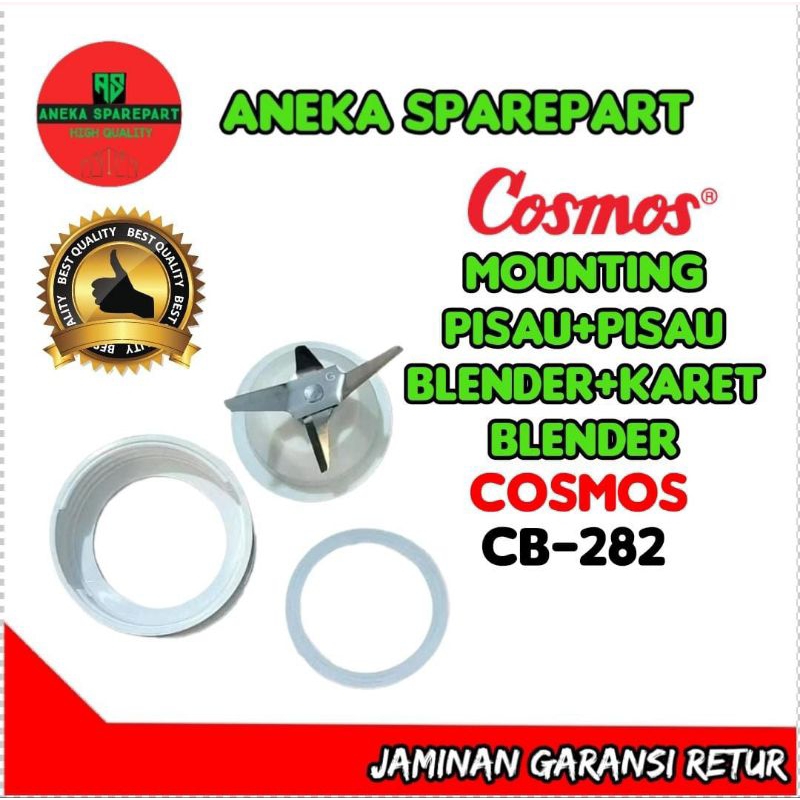 MOUNTING PISAU+PISAU+KARET BLENDER COSMOS TYPE CB-282P