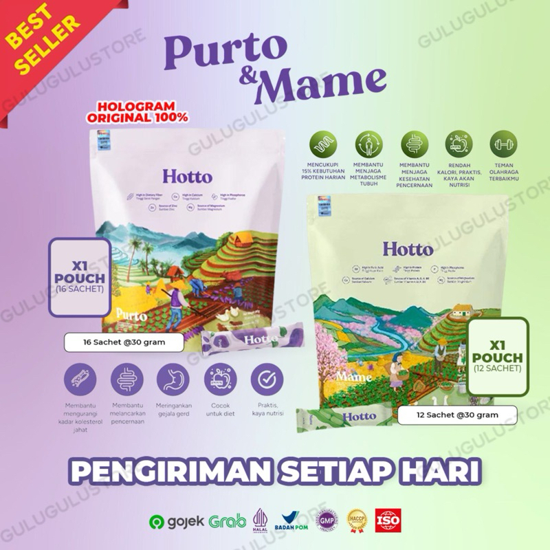 

HOTTO PURTO DAN MAME (VARIAN MIX 2 RASA)