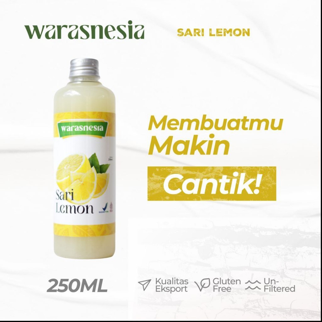 

Sari Lemon 250 ml Asli 100% Perasan Lemon Fresh Diet dan Kecantikan Lemon Segar