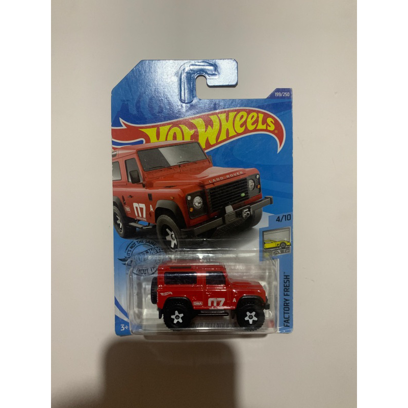 Hot wheels Land rover defender