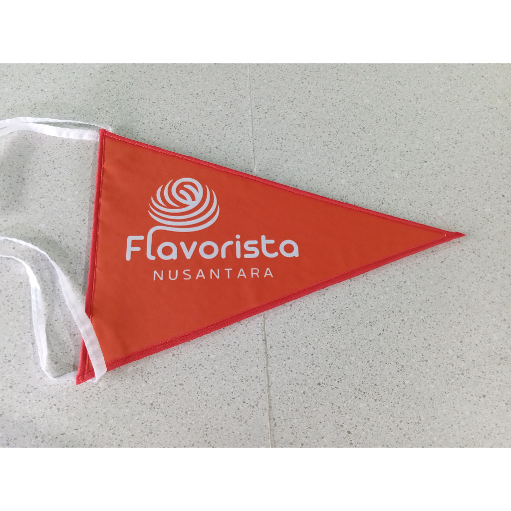 Bendera Segitiga/Bendera Travel Segitiga/Bendera Tour Custom