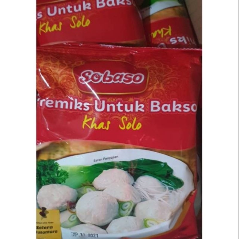 Tepung Adonan Bakso Sobaso Khas Solo