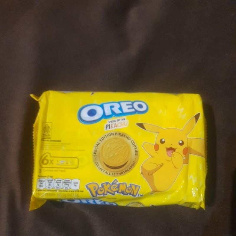 

Oreo Special Edition Pikachu Pokemon 165.6 gr (6x27.6g)