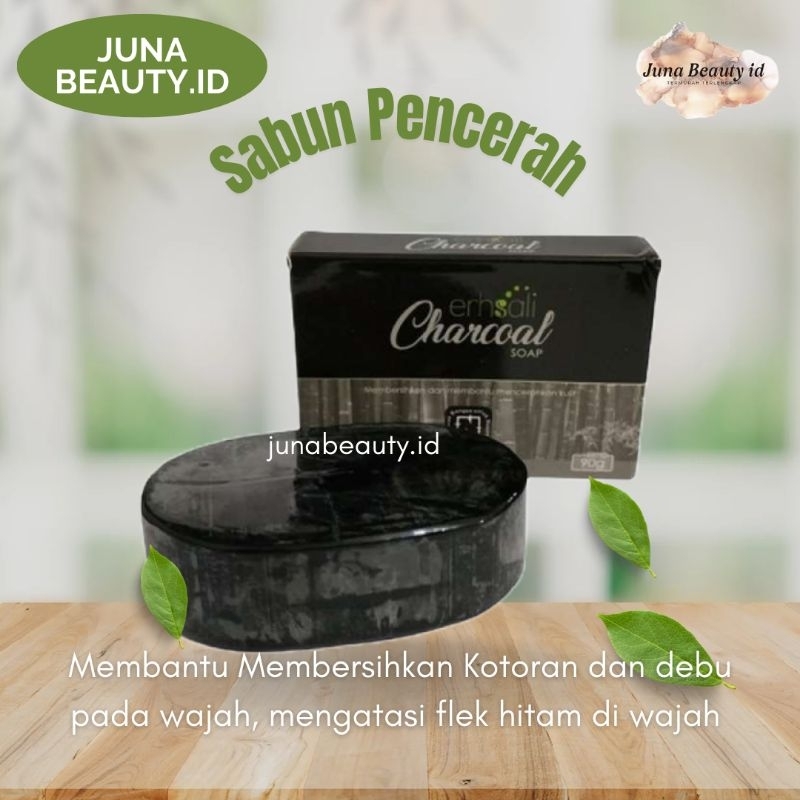 Sabun Erhasli charcoal Ampuh menghilangkan Flek hitam dan Kusam||100% Original NASA