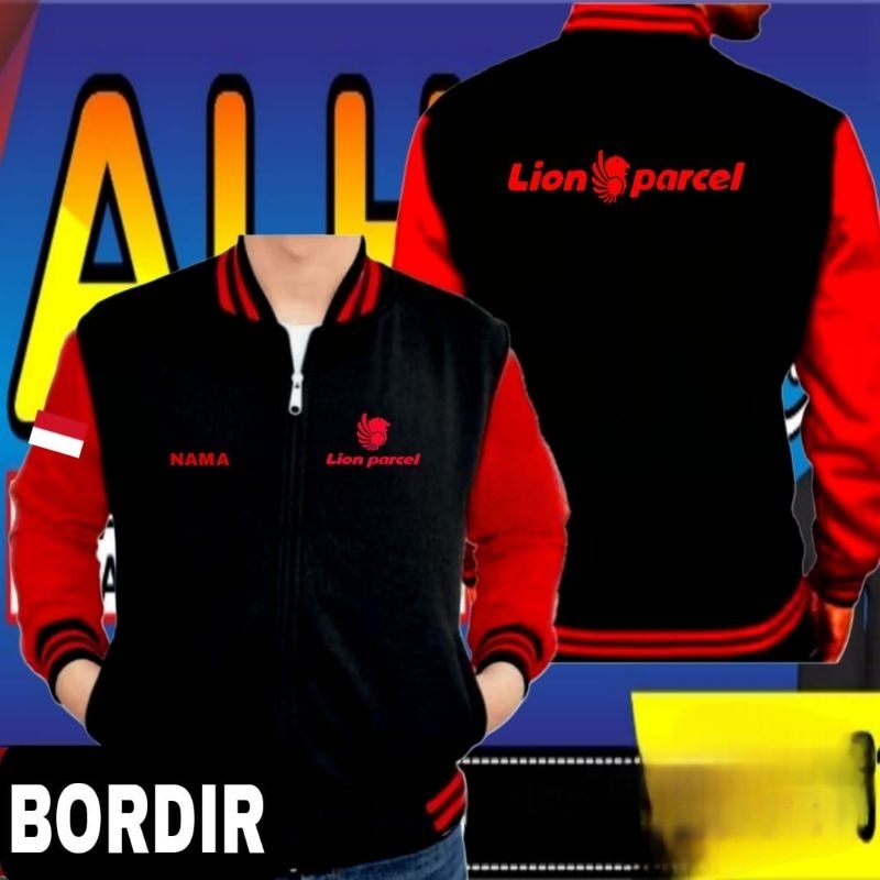 Jaket bordir lion parcel jaket Lion parcel jaket baseball lion parcel jaket varsity lion parcel jake