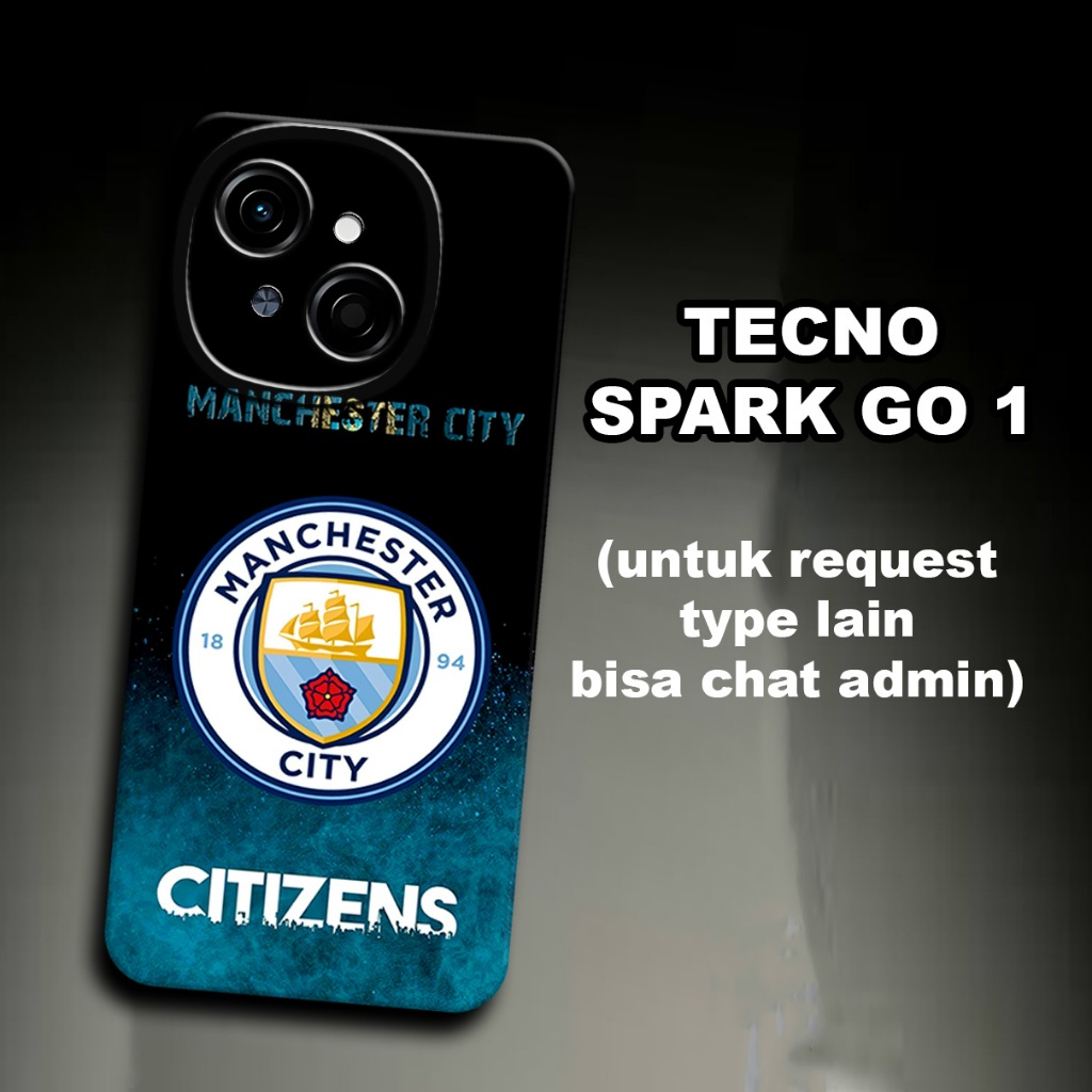 CC28/ Softcase karet lentur untuk TECNO SPARK GO 1/Motif bola/case TECNO SPARK GO 1 /kesing TECNO SP