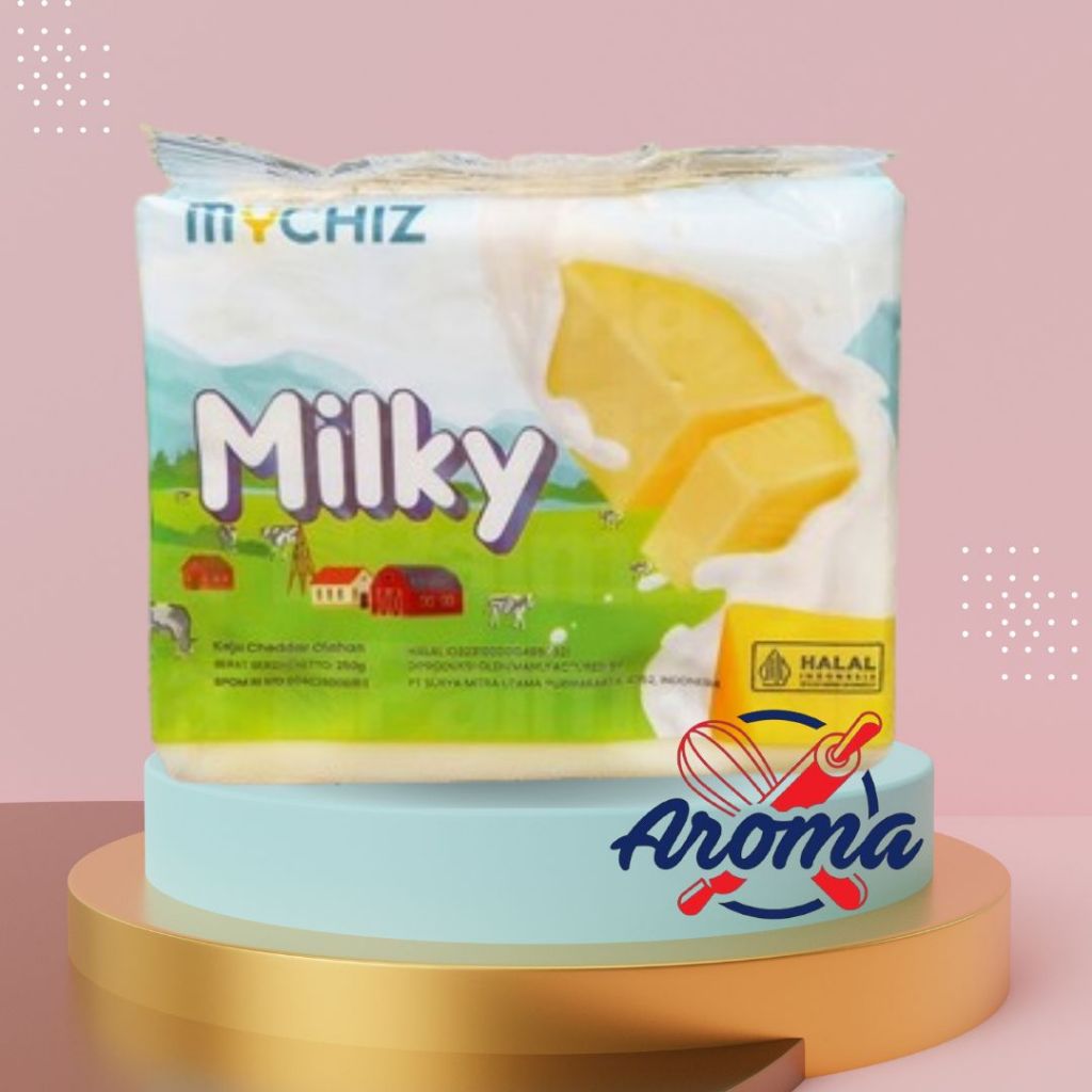 

Keju MYCHIZ Cheddar Milky 250gr