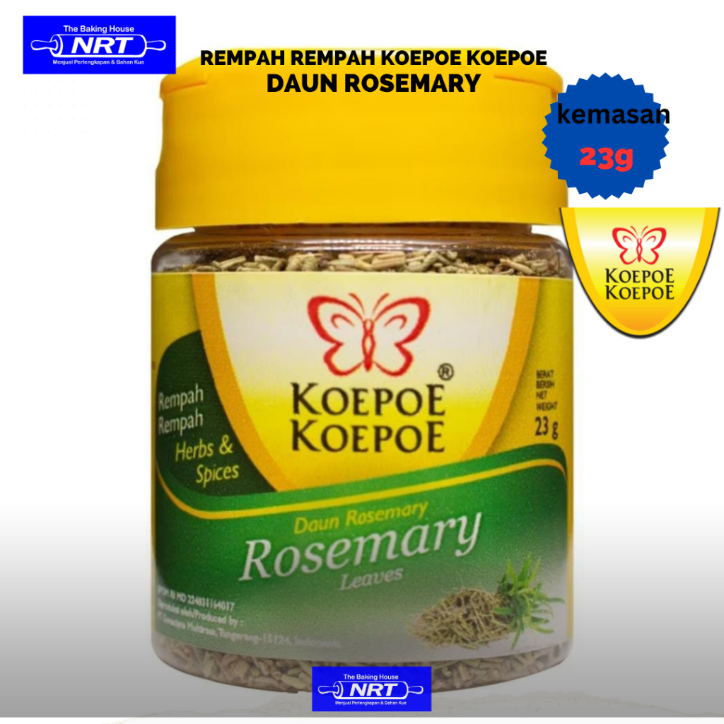 

KOEPOE KOEPOE DAUN ROSEMARY ( 23 Gr )