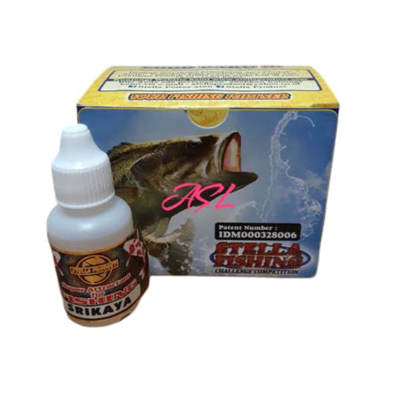 Essen Stella srikaya Biang Murni 30 ml 30ml Aroma srikaya Esen Pancing Essen ikan Kemasan Botol 30 m