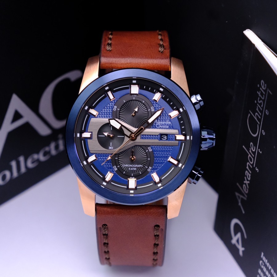 Jam tangan pria alexandre christie ac 6562 ac6562 original