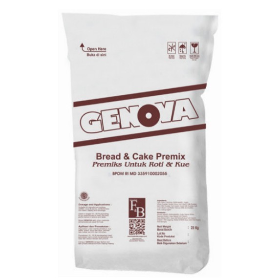 Susu Bubuk Genova / Full Cream Genova - REPACK 250 GRAM