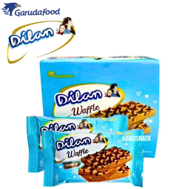 

Cokelat Dilan waffle | Dilan waffle coklat | wafer dilan coklat isi 12