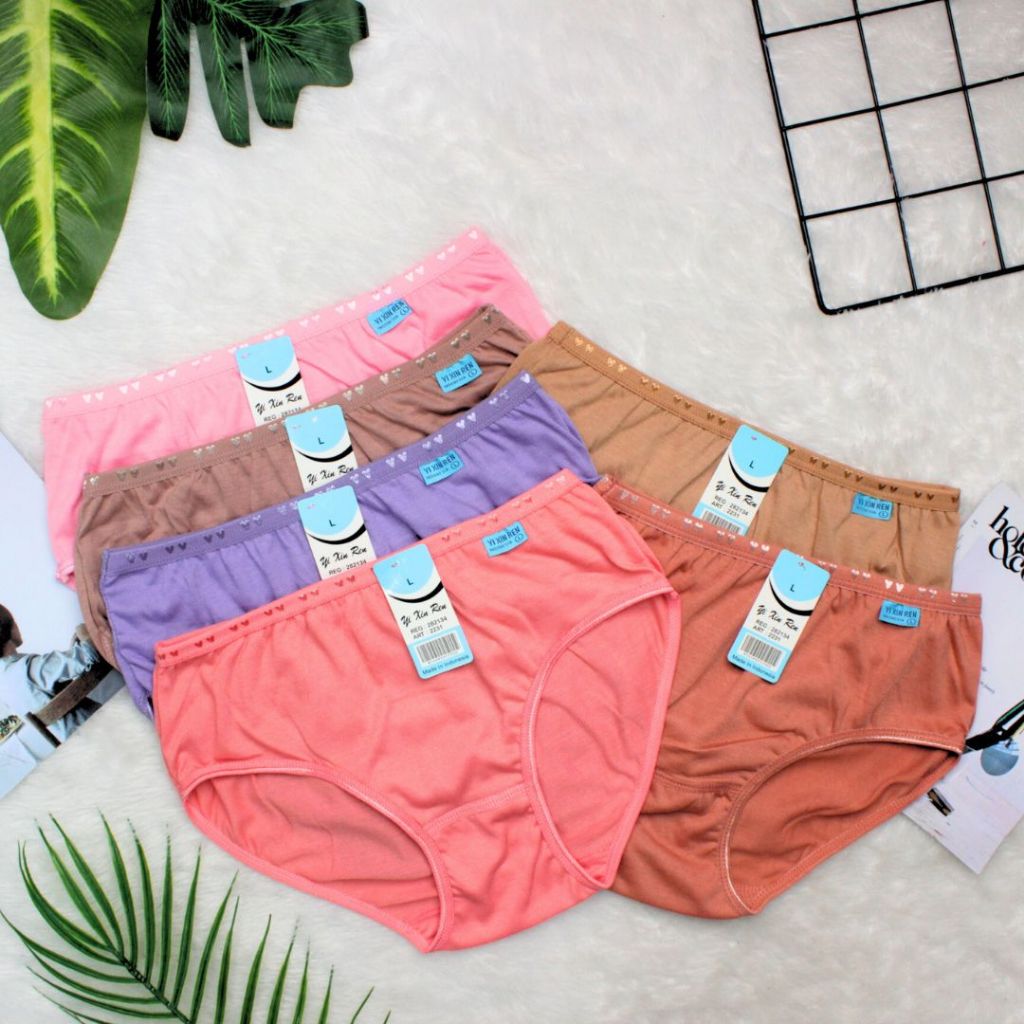 (6 PCS) CELANA DALAM WANITA YI XIN REN 2231 CD PEREMPUAN