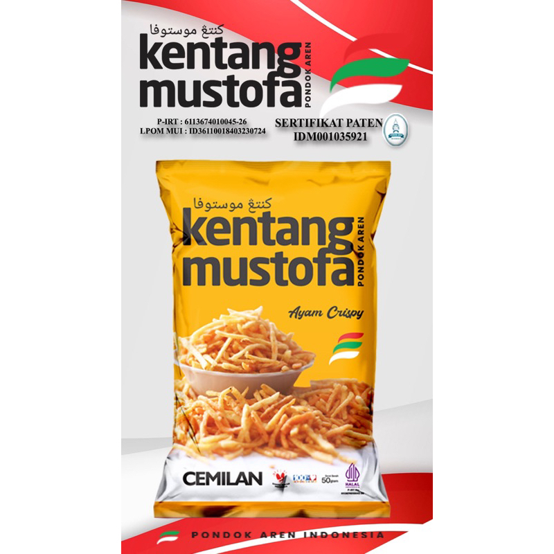 

Kentang Mustofa Premium Ayam Crispy Pondok Aren