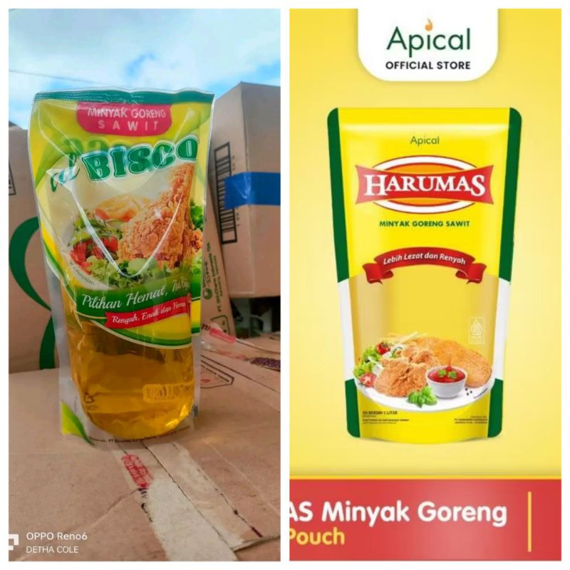 

MINYAK GORENG PREMIUM HARUMAS & BISCO