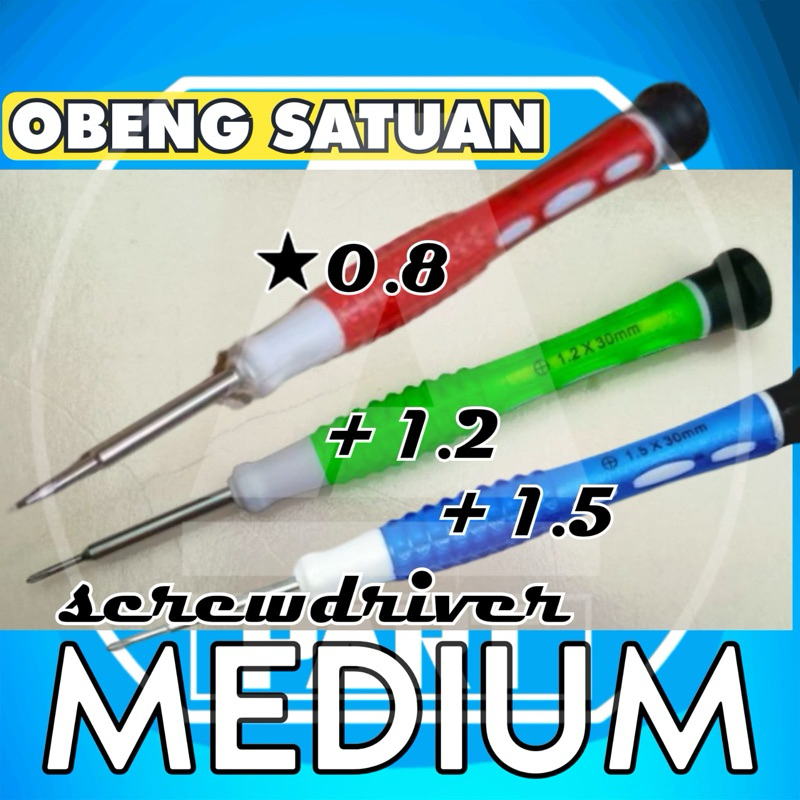 OBENG HP SCEWDRIVER MEDIUM SATUAN