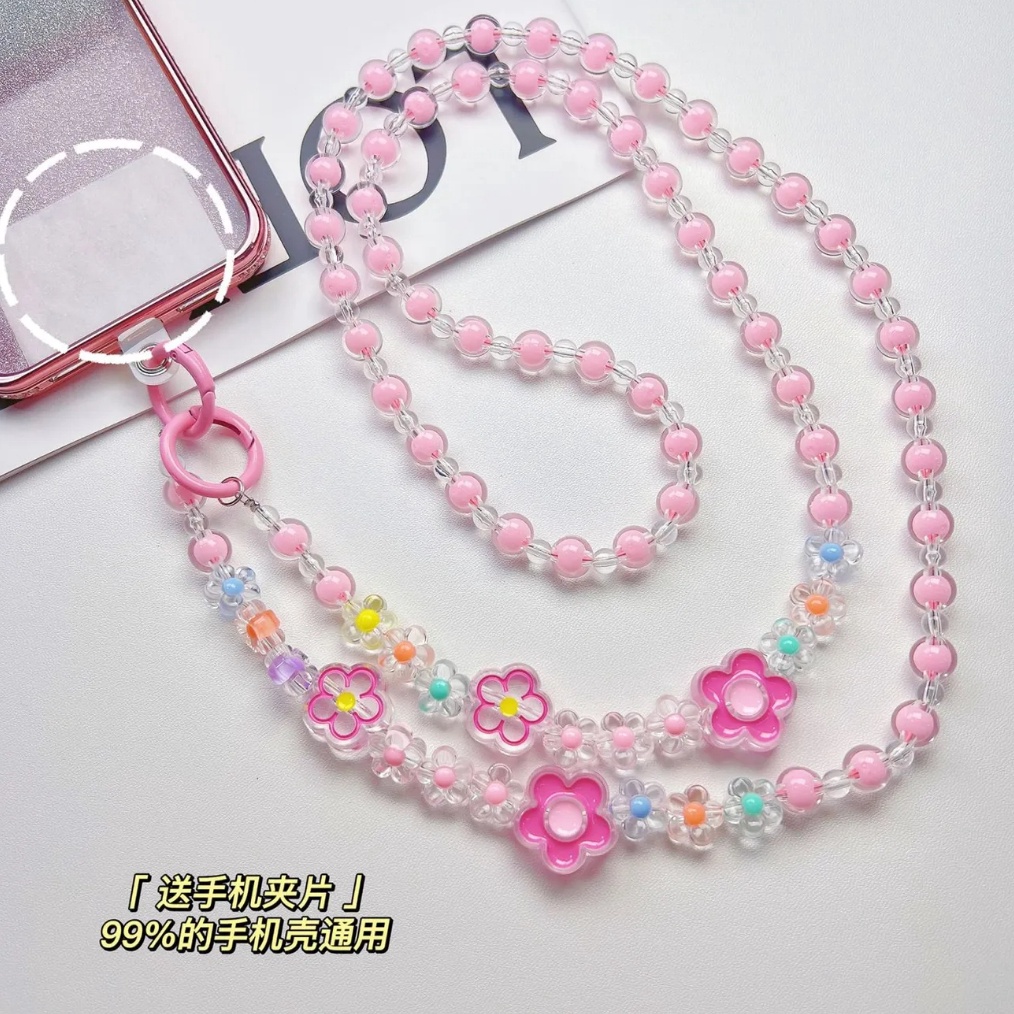 KODE N5G4 Gantungan korean chain hp bisa dipasang disemua case hp strap casing hp keychain handphone