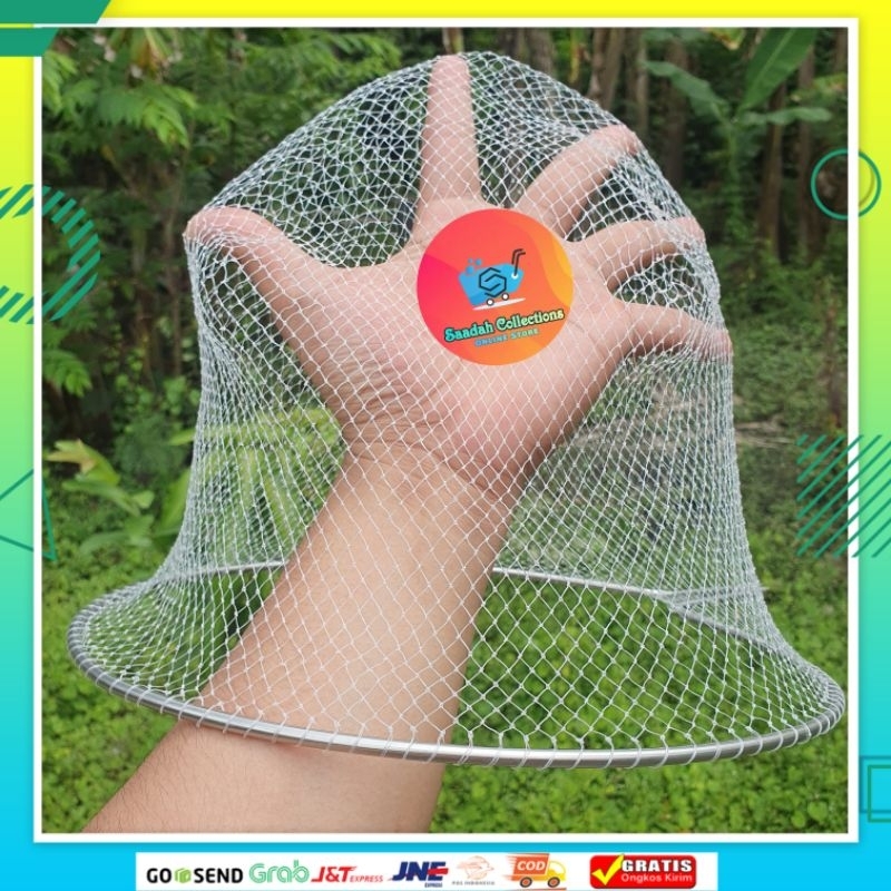 Seser jaring ikan serok ikan kecil lubang anyam kecil