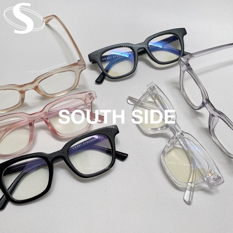 Best Deals Sweet Stockroom  South Side Frame Kacamata Optik Minus Anti Radiasi Photochromic Bluechro