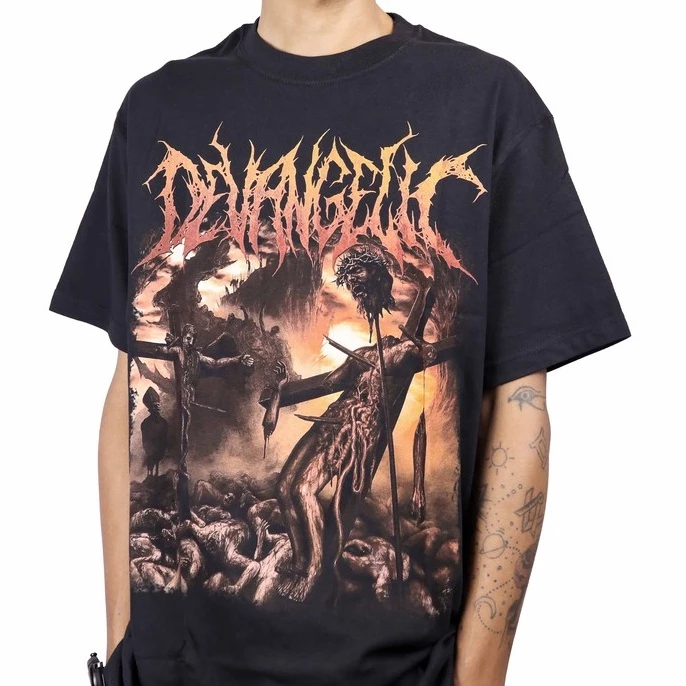 ORIGINAL TSHIRT DEVANGELIC - LIVE AT HELLPRINT