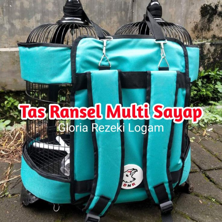 Flash Promo  Tas Sangkar Burung Sayap Tas Ransel Multi Tas Sangkar Murai Lovebird Kotak Tas Ransel S