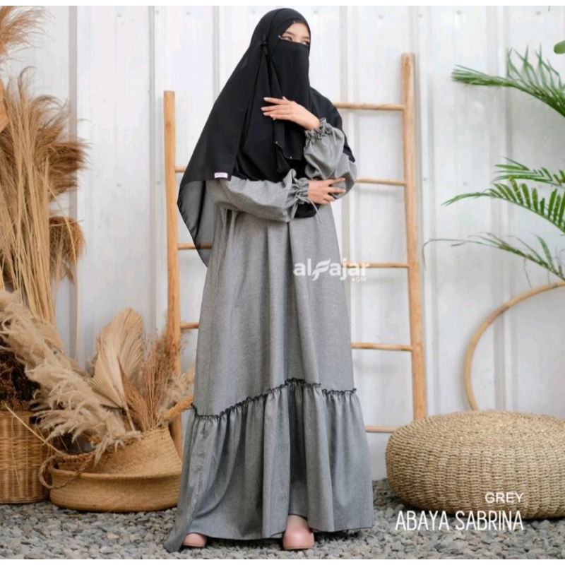 Gamis Sabrina brand Alfajar Griya muslim