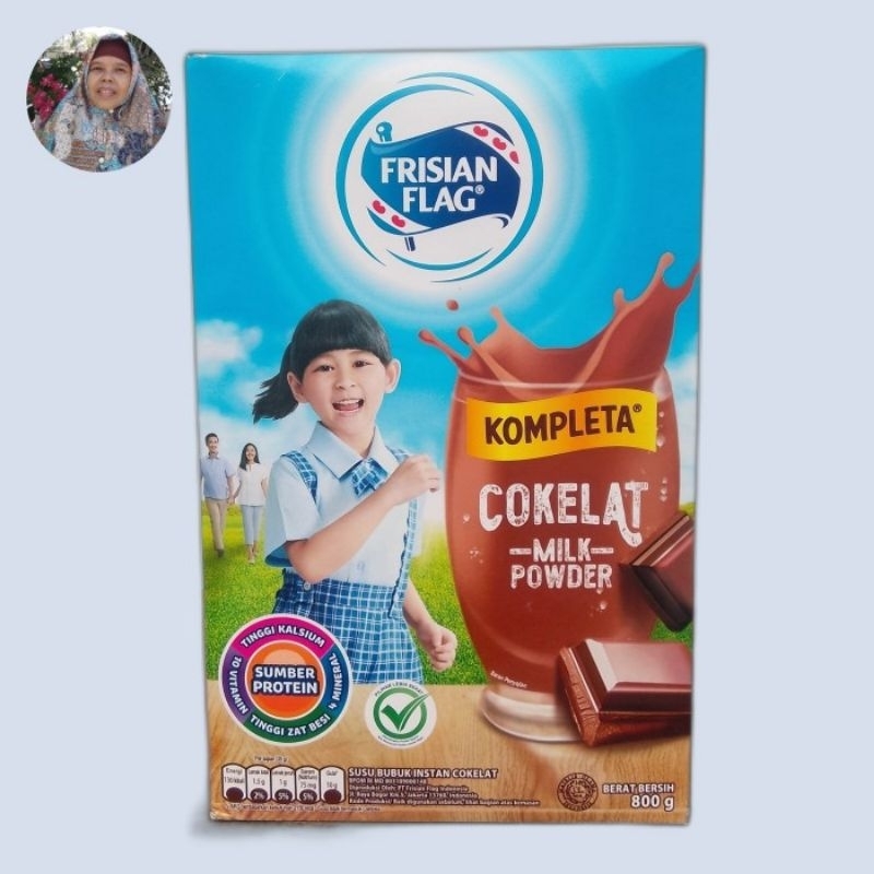 

Susu Bubuk Frisian Flag Kompleta Cokelat 800 Gram Expired 2026