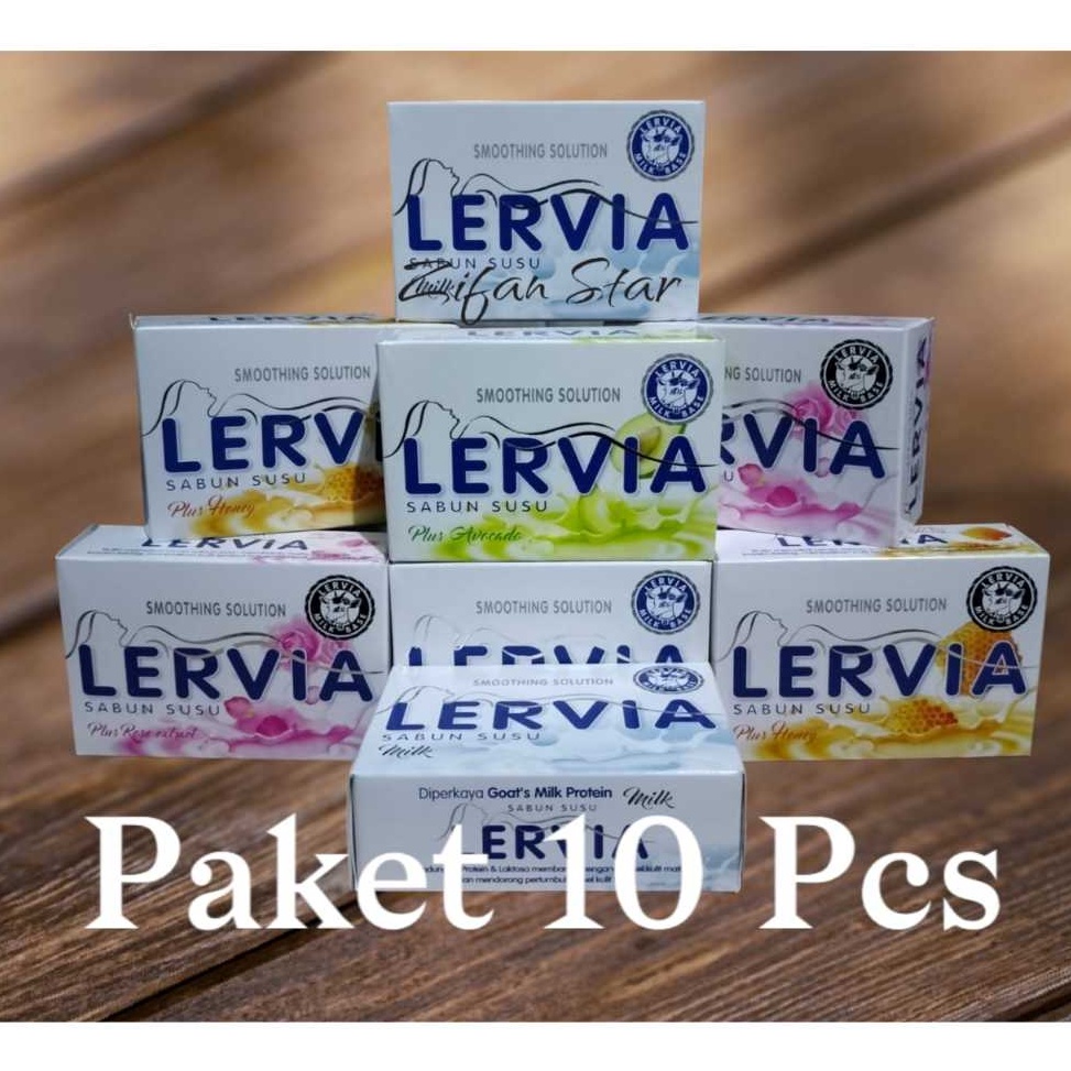 KODE X9S7 PAKET 1 PCS LERVIA SABUN SUSU BATANG 9 GRAM