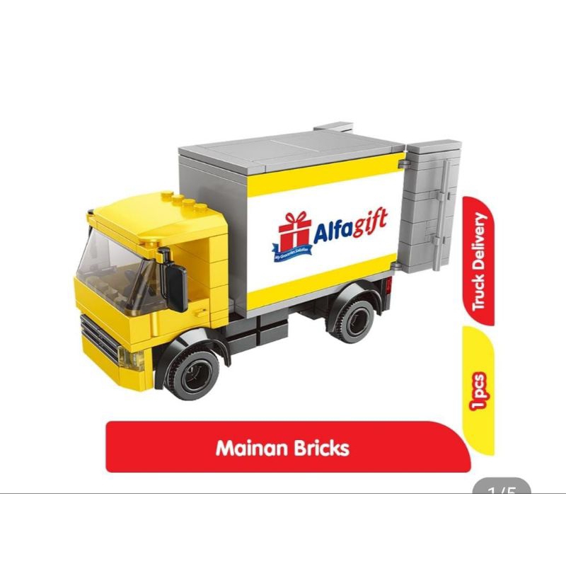 lego truck Alfamart