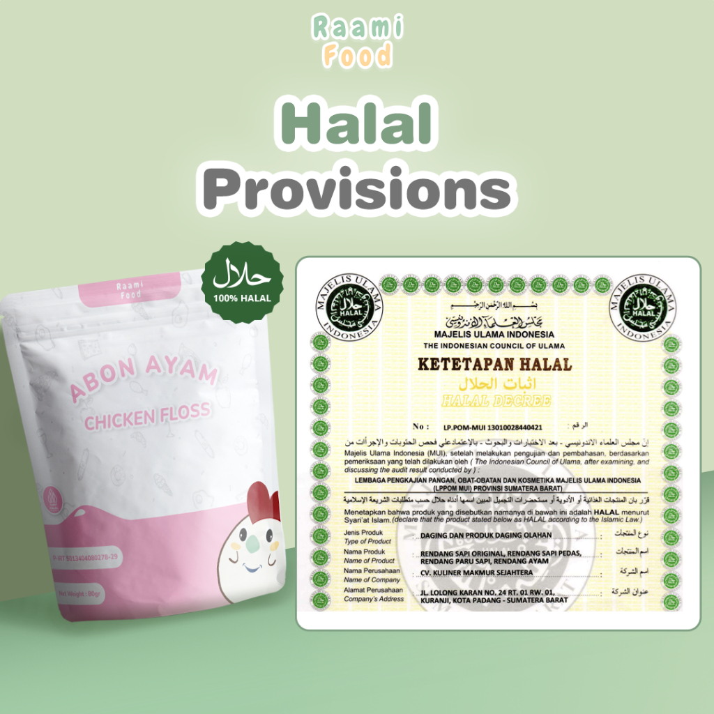 NN Raami Food Abon Ayam Anak Premium Penambah Nafsu Makan Tanpa MSG Tanpa Pengawet